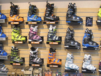 Northern Ski Works Ludlow/Okemo Boot Wall