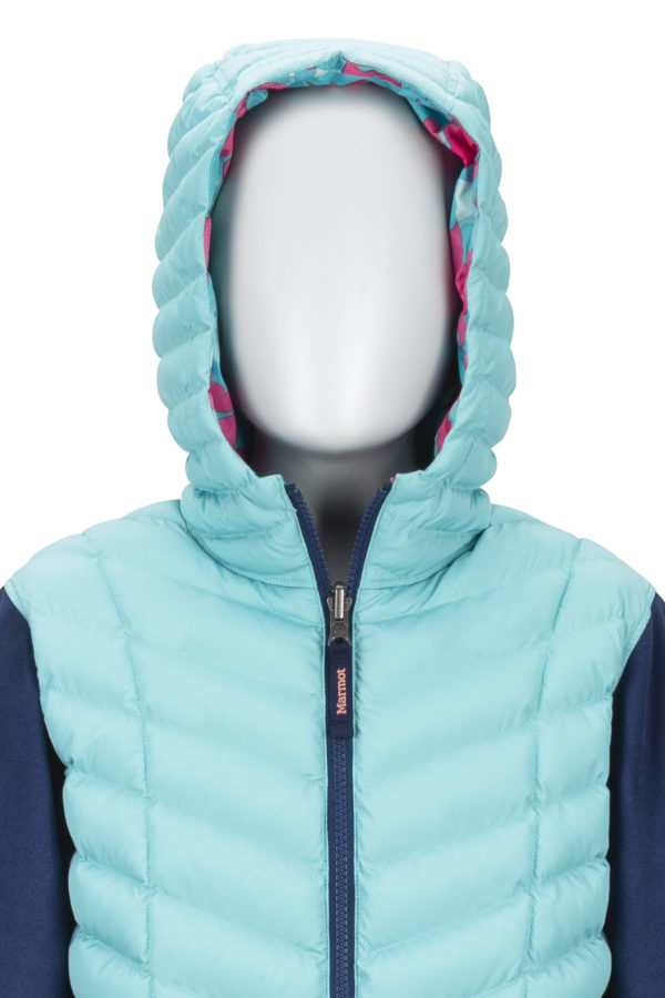 Marmot Girl's Featherless Rev Hoody 2019-20 at Northern Ski Works 6