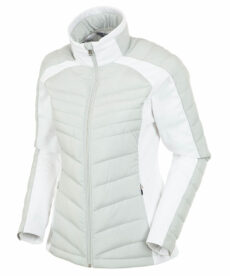 Sunice Women's Chelsey Insulated Jacket - Oyster/Pure White, Small 2020-21 at Northern Ski Works