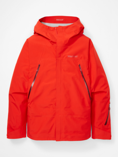 Marmot Men's Spire Jacket - Victory Red, Small 2020-21 at Northern Ski Works