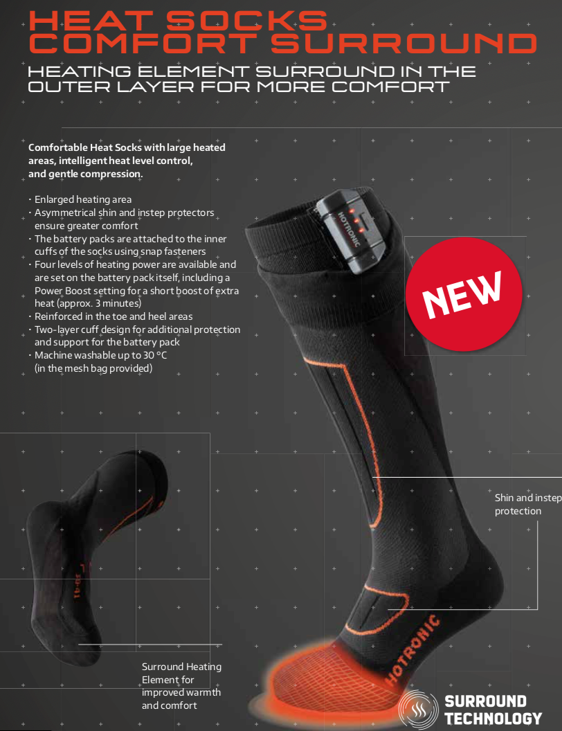 BootDoc XLP One PFI 50 Surround Heat Socks Set 2020-21 at Northern Ski Works 2