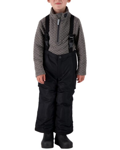 Obermeyer Kids Frosty Suspender Pants - Black, 6 at Northern Ski Works