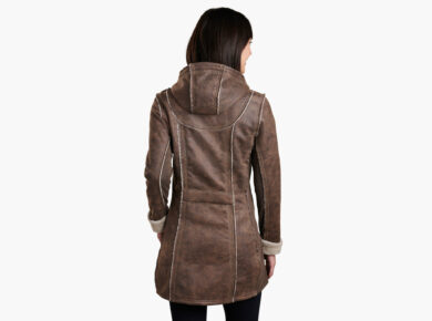 Kuhl Women's Dani Sherpa Trench Coat at Northern Ski Works 1