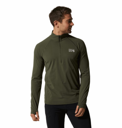 Mountain Hardwear Men's Mountain Stretch Half Zip Top at Northern Ski Works