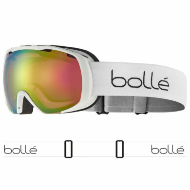Bolle Royal Kids Goggles - Matte White Flash/Rose Gold at Northern Ski Works 1