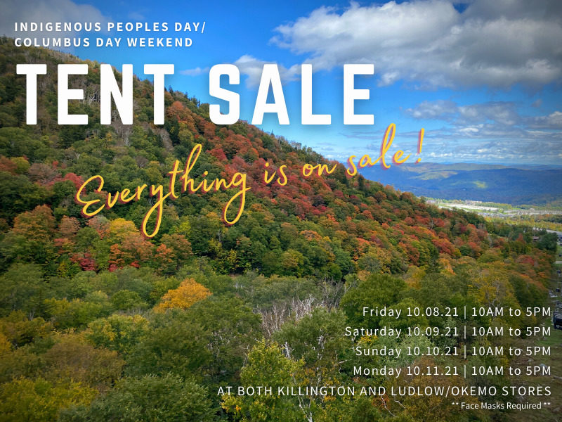 Annual Columbus Day Weekend Sale 2021 at Northern Ski Works