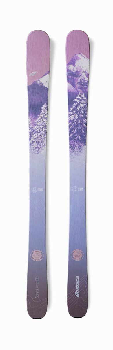 Nordica Santa Ana 88 Women's Skis 2023 at Northern Ski Works