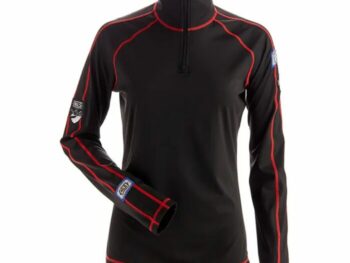 Nils Women’s Gwen Body Zone 1 Midweight 1/4 Zip Top at Northern Ski Works