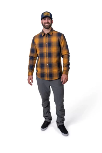 Flylow Men's Sinclair Insulated Flannel Shirt at Northern Ski Works 1