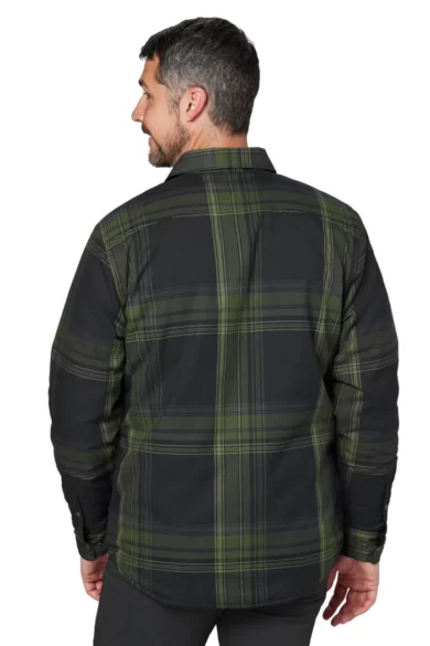 Flylow Men's Sinclair Insulated Flannel Shirt at Northern Ski Works 4