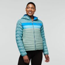Cotopaxi Women's Fuego Down Hooded Jacket at Northern Ski Works 10
