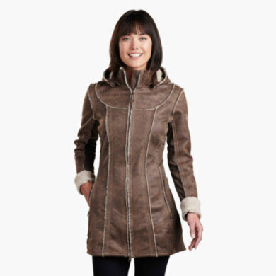 Kuhl Women's Dani Sherpa Trench Coat at Northern Ski Works