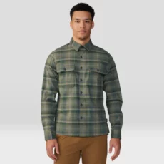 Mountain Hardwear Men's Voyager One Long Sleeve Shirt at Northern Ski Works