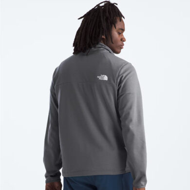 The North Face Men’s Cedar Trail 1/4 Zip Top - Smoked Pearl, Medium at Northern Ski Works