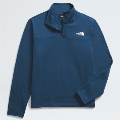 The North Face Men’s Cedar Trail 1/4 Zip Top - Shady Blue, Medium at Northern Ski Works 1