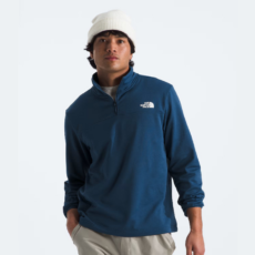 The North Face Men’s Cedar Trail 1/4 Zip Top - Shady Blue, Medium at Northern Ski Works