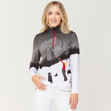 Krimson Klover Women's Powder Hound Top at Northern Ski Works