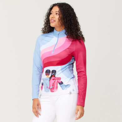 Krimson Klover Women's Ski Disco Top at Northern Ski Works 1