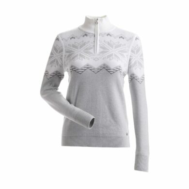 Nils Women's Snowflake 1/4 Zip Sweater at Northern Ski Works 1