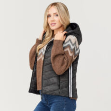 Krimson Klover Women's Vesta Hooded Reversible Vest at Northern Ski Works 2