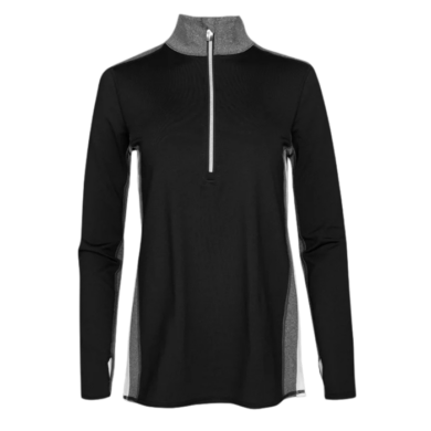 Hot Chillys Women's Colorblock Zip-T Base Layer at Northern Ski Works