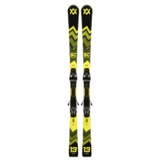 Völkl Racetiger SC Black Skis + Marker vMotion3 12 GW Bindings (2025) at Northern Ski Works