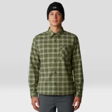 Mountain Hardwear Men's Voyager One Long Sleeve Shirt at Northern Ski Works 9