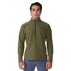Mountain Hardwear Men's Summit Grid Half Zip Fleece at Northern Ski Works