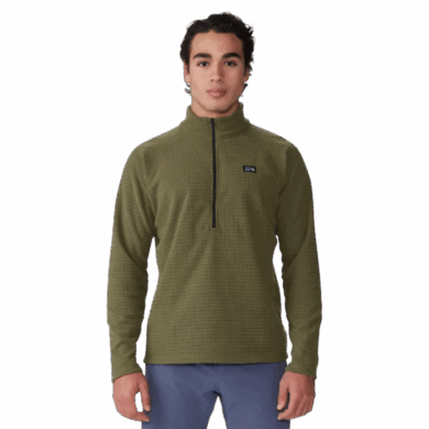 Mountain Hardwear Men's Summit Grid Half Zip Fleece at Northern Ski Works