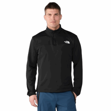 The North Face Men's Cedar Trail Grid Fleece ¼ Zip at Northern Ski Works 4