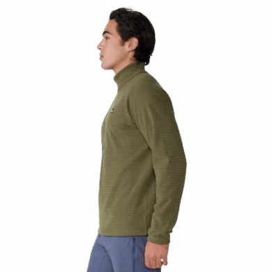 Mountain Hardwear Men's Summit Grid Half Zip Fleece at Northern Ski Works 1