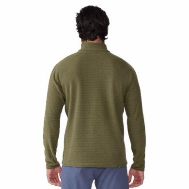 Mountain Hardwear Men's Summit Grid Half Zip Fleece at Northern Ski Works 2