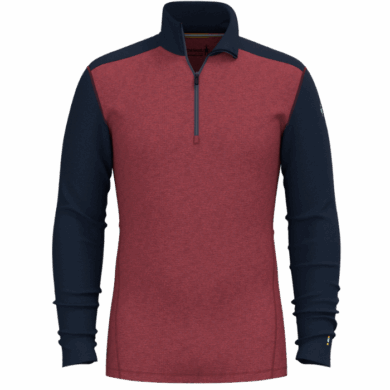Smartwool Men's Classic Thermal Merino Base Layer 1/4 Zip at Northern Ski Works 3