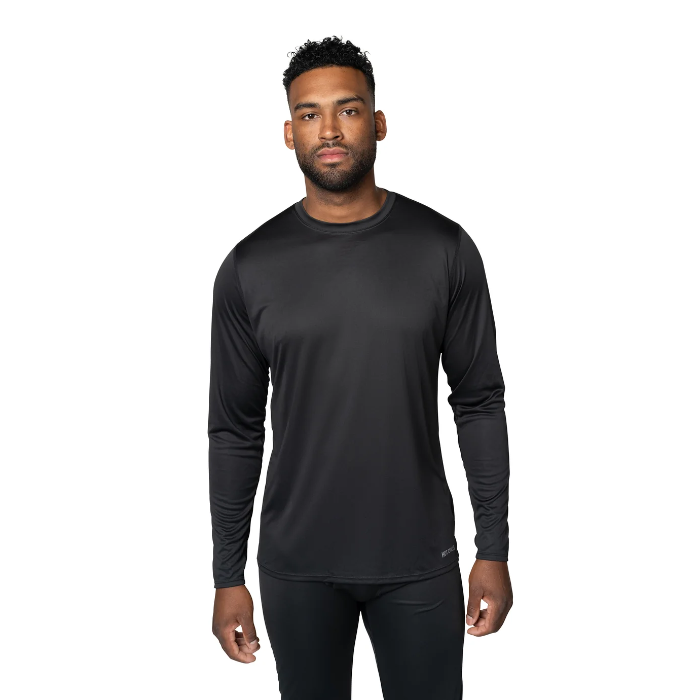 Hot Chillys Men's Peach Skins Solid Crew at Northern Ski Works 1