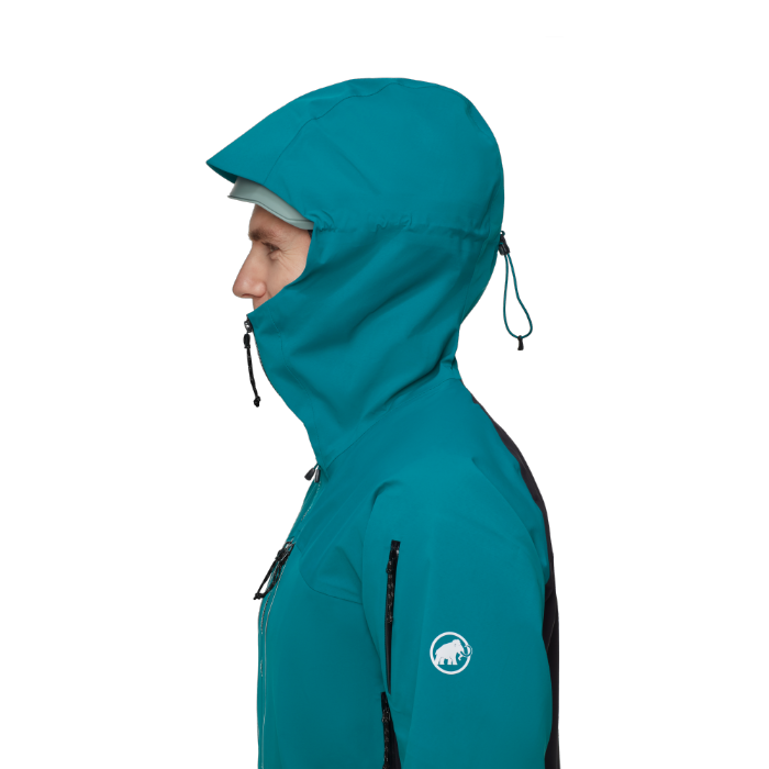 Mammut Men's Taiss Pro HS Hooded Jacket at Northern Ski Works 3