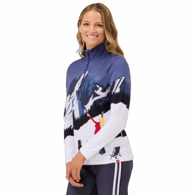 Krimson Klover Women's Powder Hound Top at Northern Ski Works 4