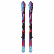 Salomon L QST Jr M Skis + L6 GW J2 70 Bindings - 130 cm at Northern Ski Works