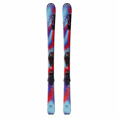 Salomon L QST Jr S Skis + C5 GW J75 P Bindings at Northern Ski Works