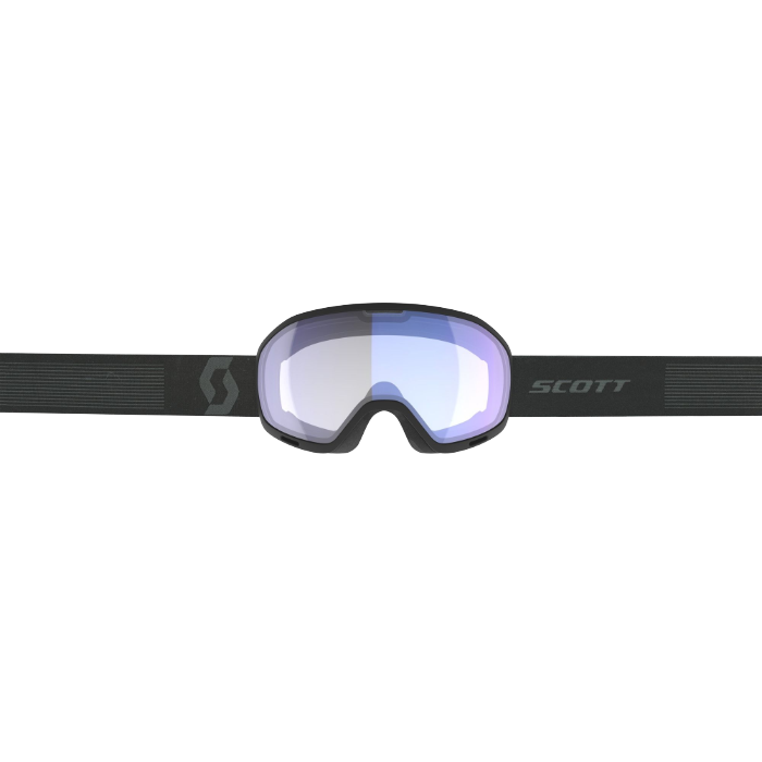 Scott Unlimited II OTG Goggle - Mineral Black + AMP Illuminator Blue Chrome at Northern Ski Works 2
