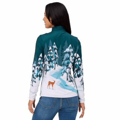 Krimson Klover Women's Whiteout Top at Northern Ski Works 2