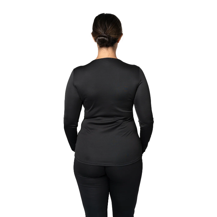 Hot Chillys Women's Peach Skins Solid Crew at Northern Ski Works 2