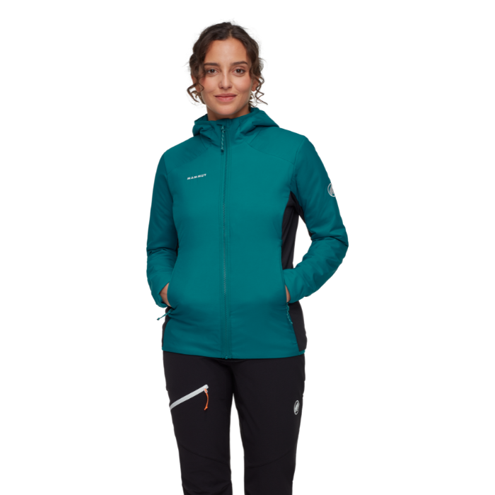 Mammut Women's Rime Light IN Hybrid Hooded Jacket at Northern Ski Works
