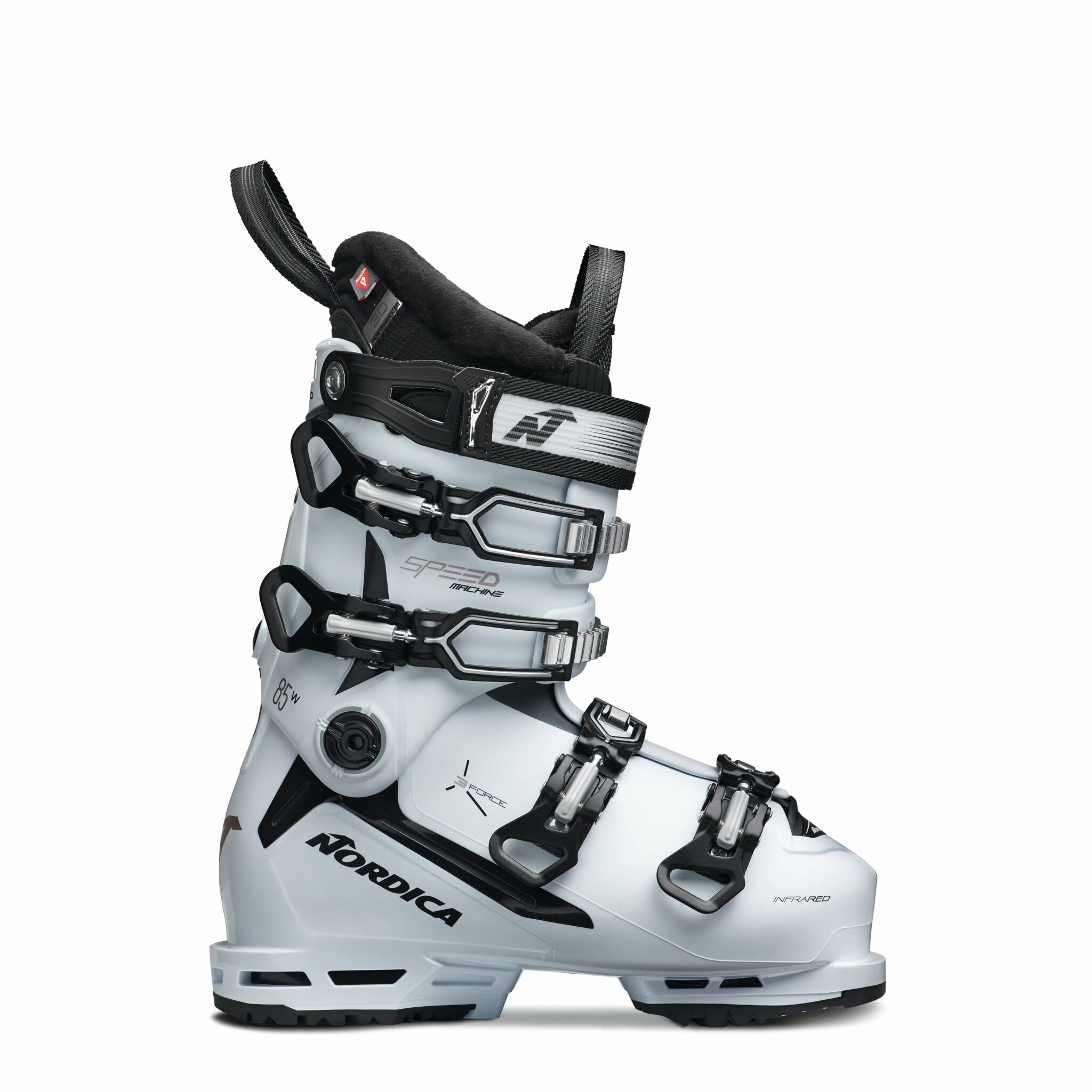 050G2700269_SPEEDMACHINE_3_85_W__GW__IMAGE_01.jpg Nordica SpeedMachine 3 85 W Women’s Ski Boots - Image 1