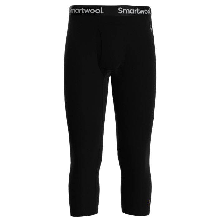 Mens-Classic-Thermal-Bottom-Short-Black.png Smartwool Men’s Classic Thermal Merino Base Layer 3/4 Bottom - Image 1