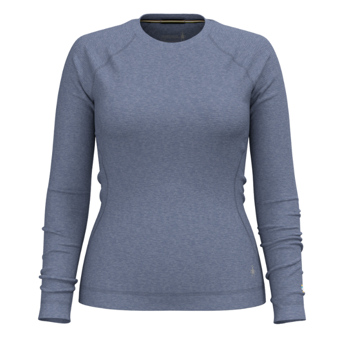 Womens-Classic-Thermal-Merino-Base-Layer-Crew-Nightfall-1.png Smartwool Women's Classic Thermal Merino Base Layer Crew - Image 1